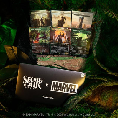 Secret Lair x Marvel's Black Panther Rainbow Foil Edition