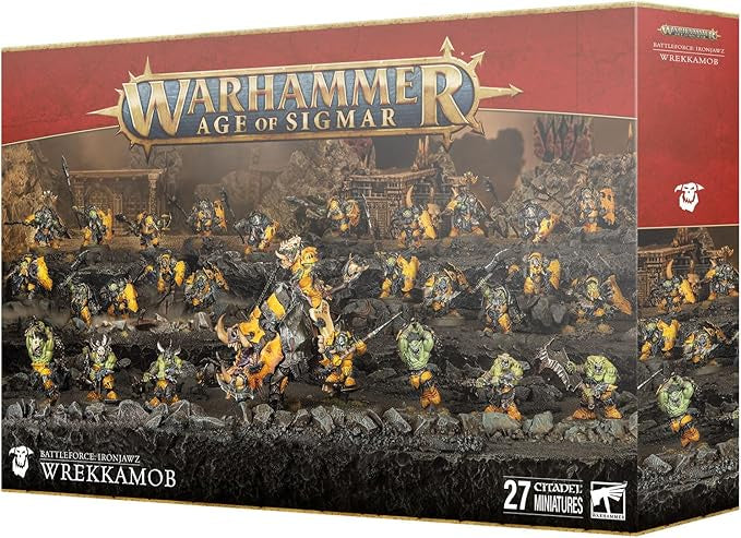 AGE OF SIGMAR: ORRUK WARCLANS WREKKAMOB