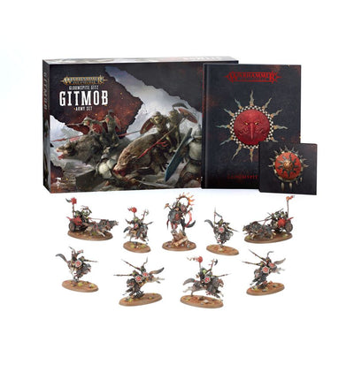 AGE OF SIGMAR: GLOOMSPITE GITZ GITMOB ARMY SET